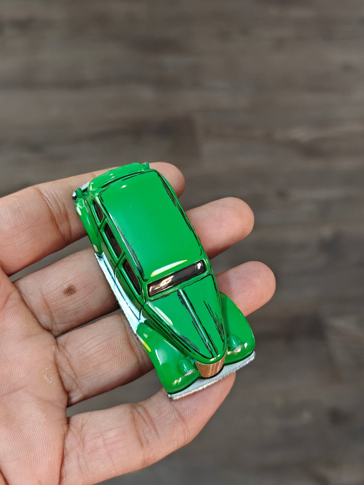 Premium Hot Wheels Action Comics 1 - Action Sedan (Uncarded - New) - Kinder Logs