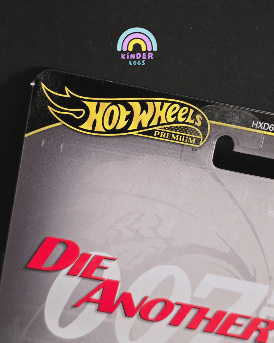 Premium Hot Wheels Aston Martin Vanquish - Die Another Day - Kinder Logs