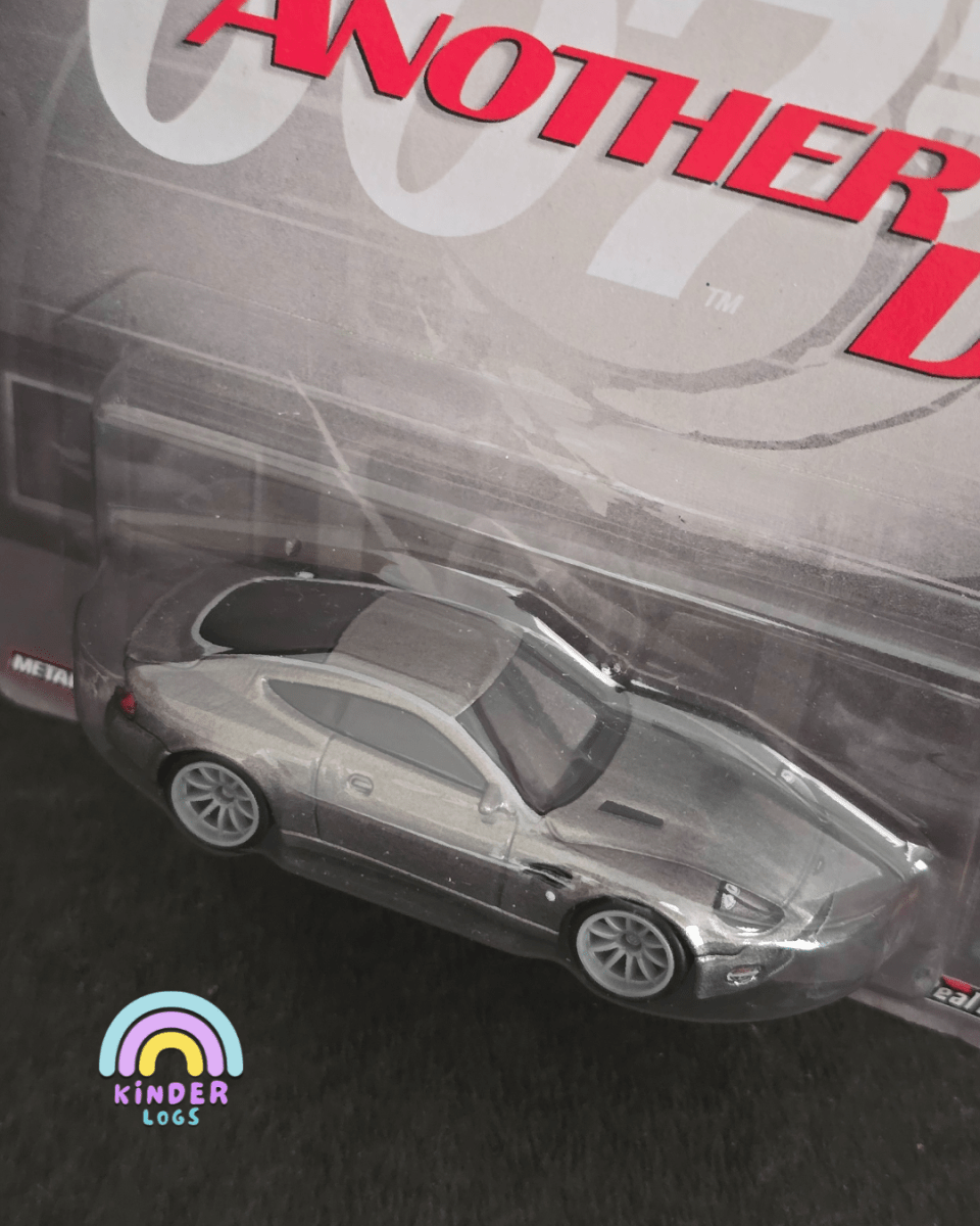 Premium Hot Wheels Aston Martin Vanquish - Die Another Day - Kinder Logs