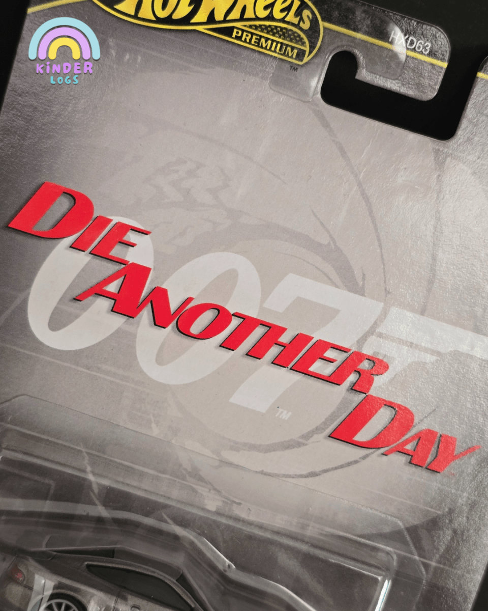 Premium Hot Wheels Aston Martin Vanquish - Die Another Day - Kinder Logs