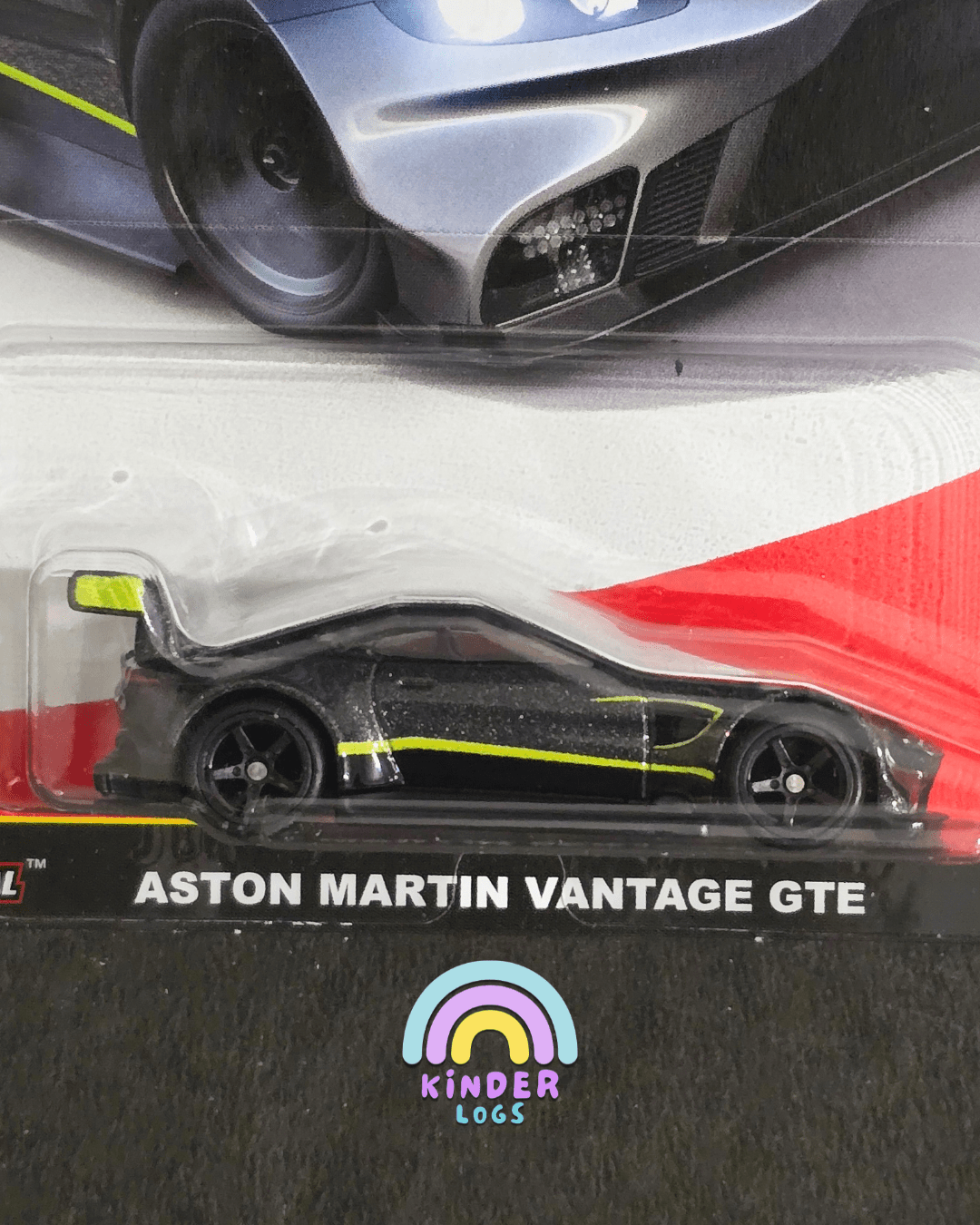 Premium Hot Wheels Aston Martin Vantage GTE - Euro Speed (Imported) - Kinder Logs