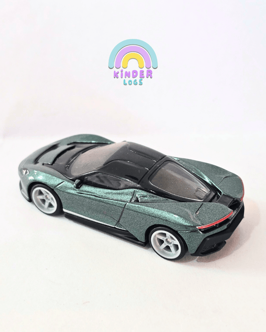 Premium Hot Wheels Automobili Pininfarina Battista - Green (Uncarded - New) - Kinder Logs