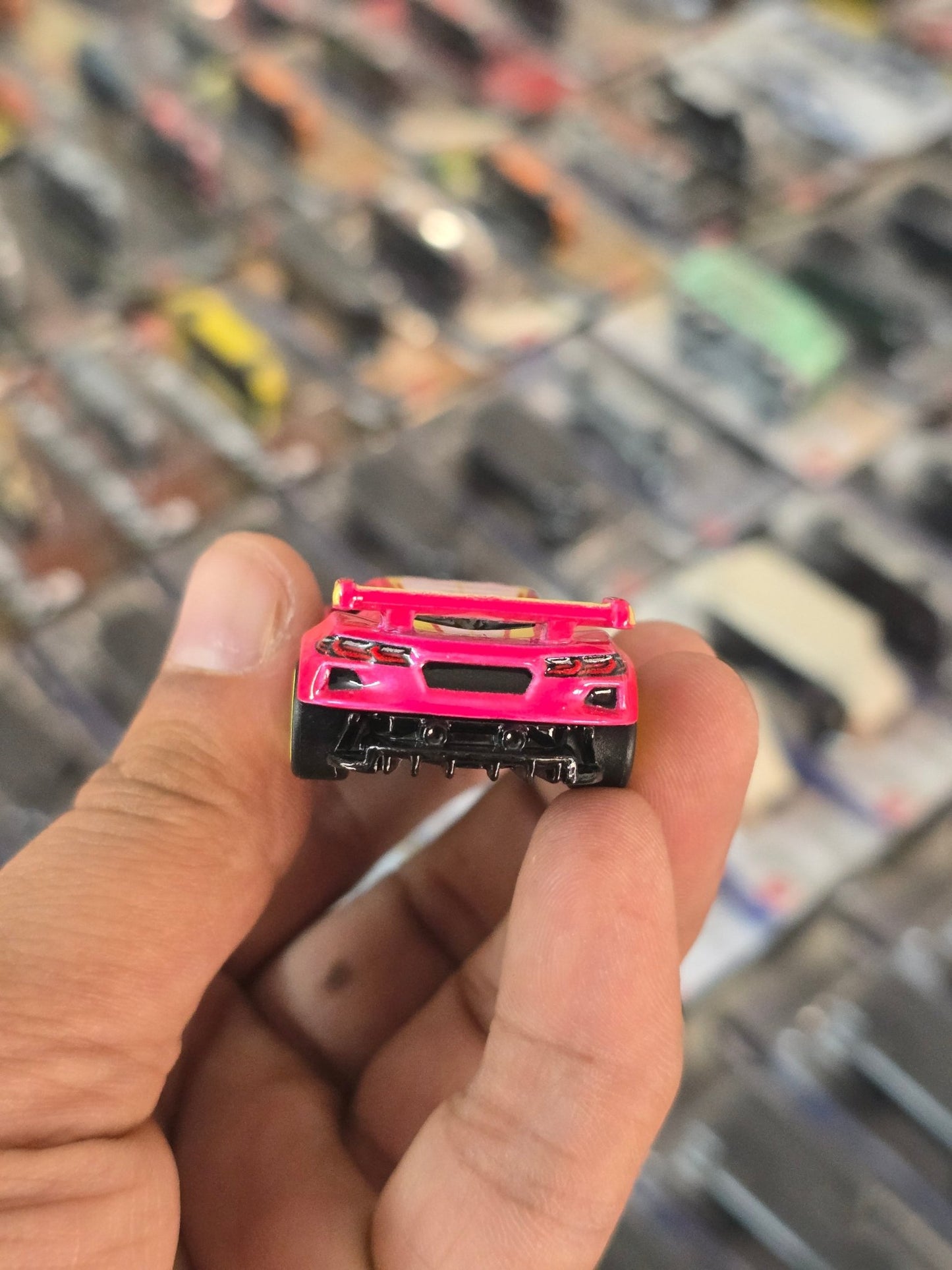 Premium Hot Wheels Barbie Car - Chevrolet Corvette C8.R (Uncarded) - Kinder Logs