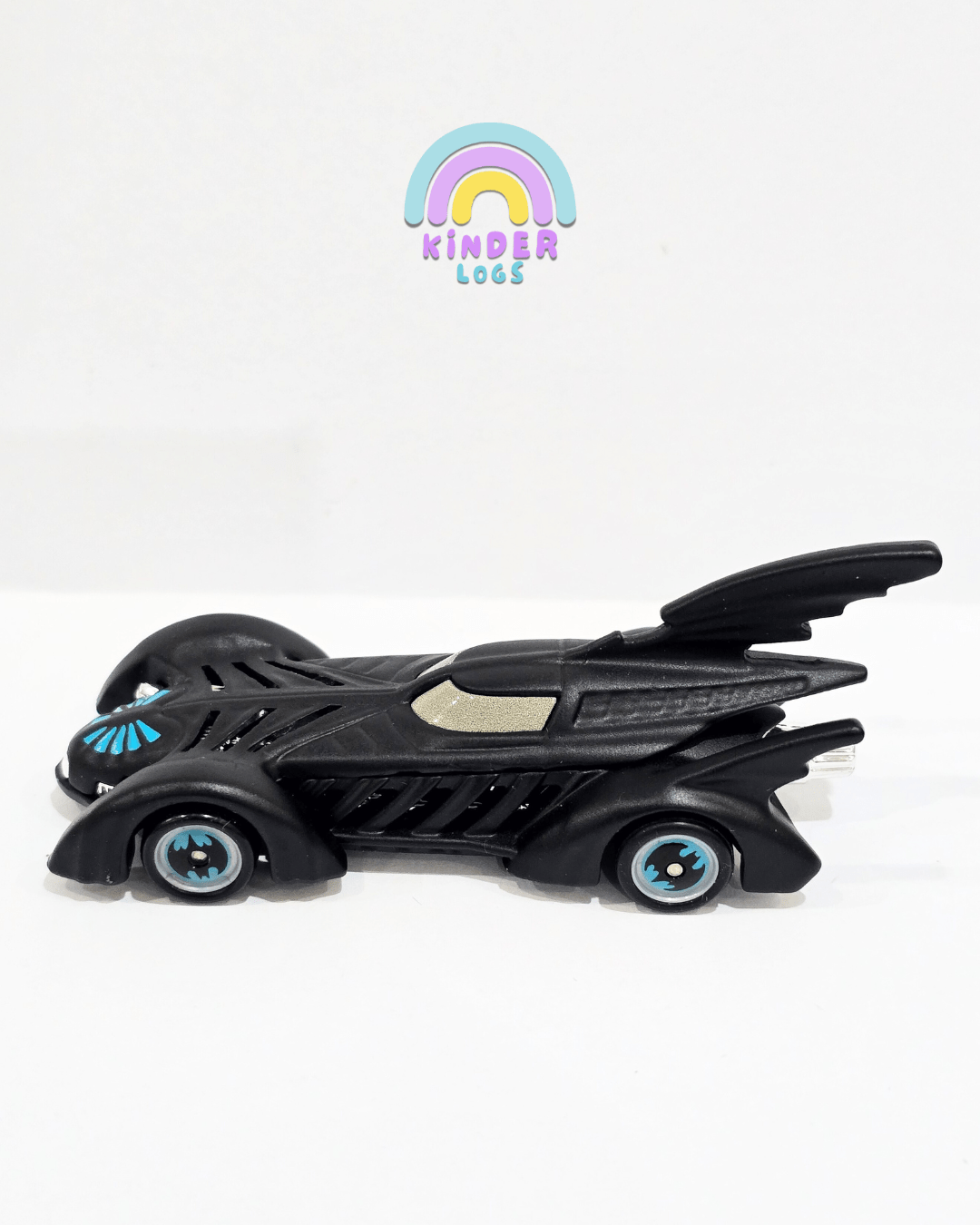 Premium Hot Wheels Batman Forever Batmobile (Uncarded) - Kinder Logs