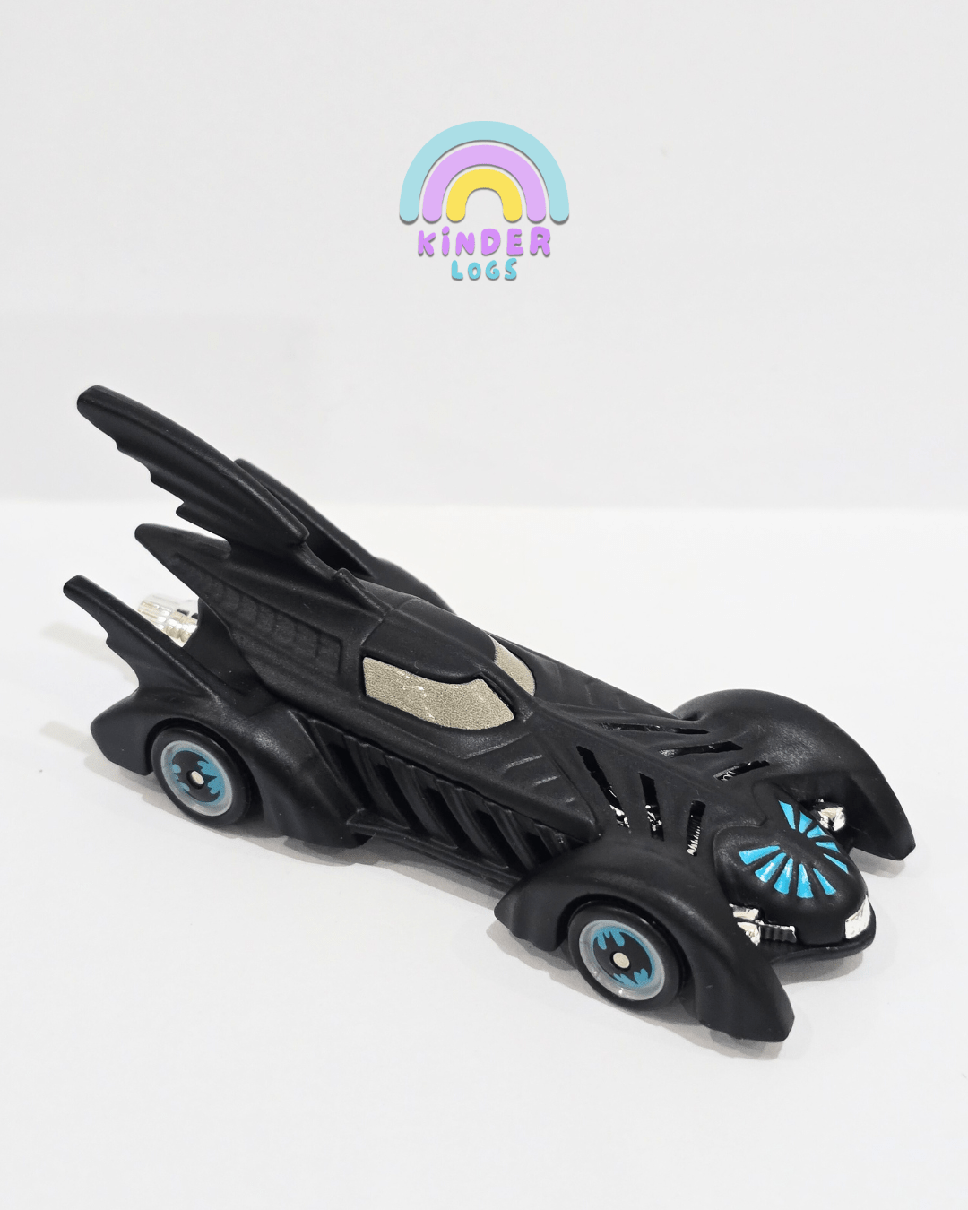 Premium Hot Wheels Batman Forever Batmobile (Uncarded) - Kinder Logs