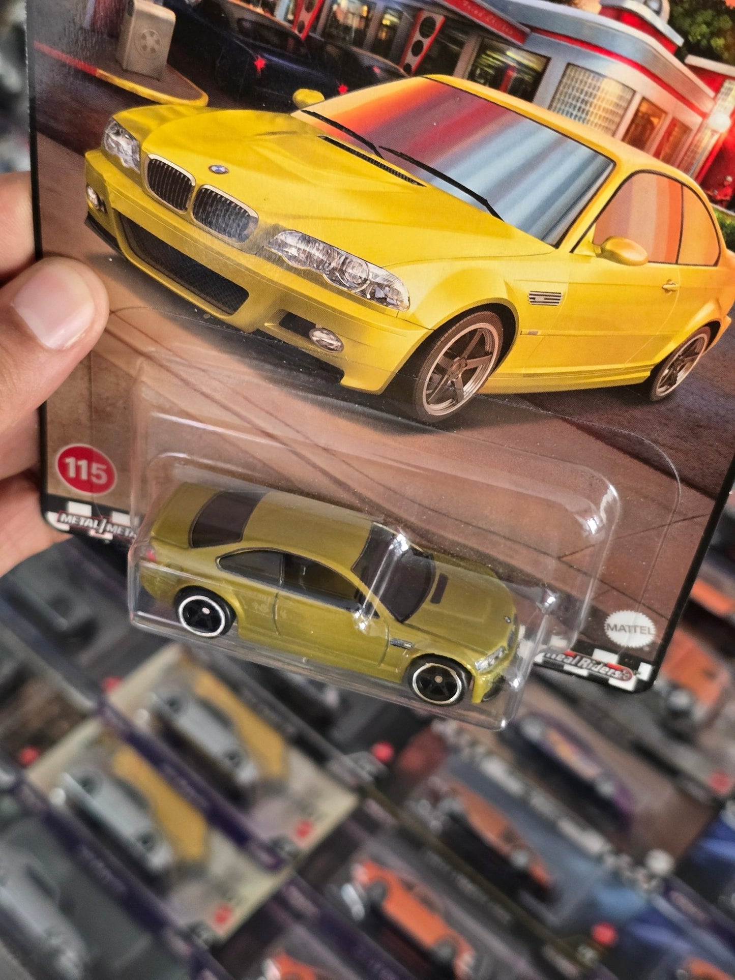 Premium Hot Wheels BMW M3 - Boulevard 115 (Imported) - Kinder Logs