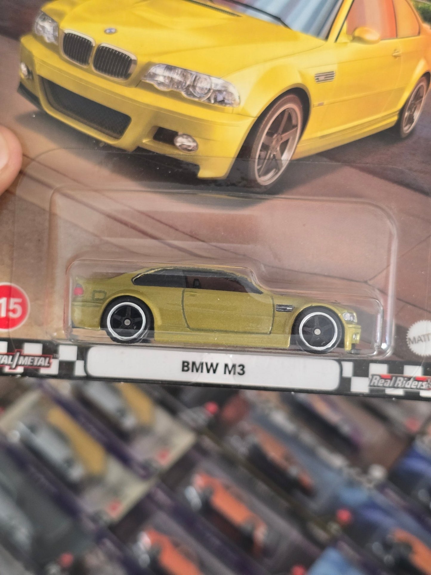 Premium Hot Wheels BMW M3 - Boulevard 115 (Imported) - Kinder Logs