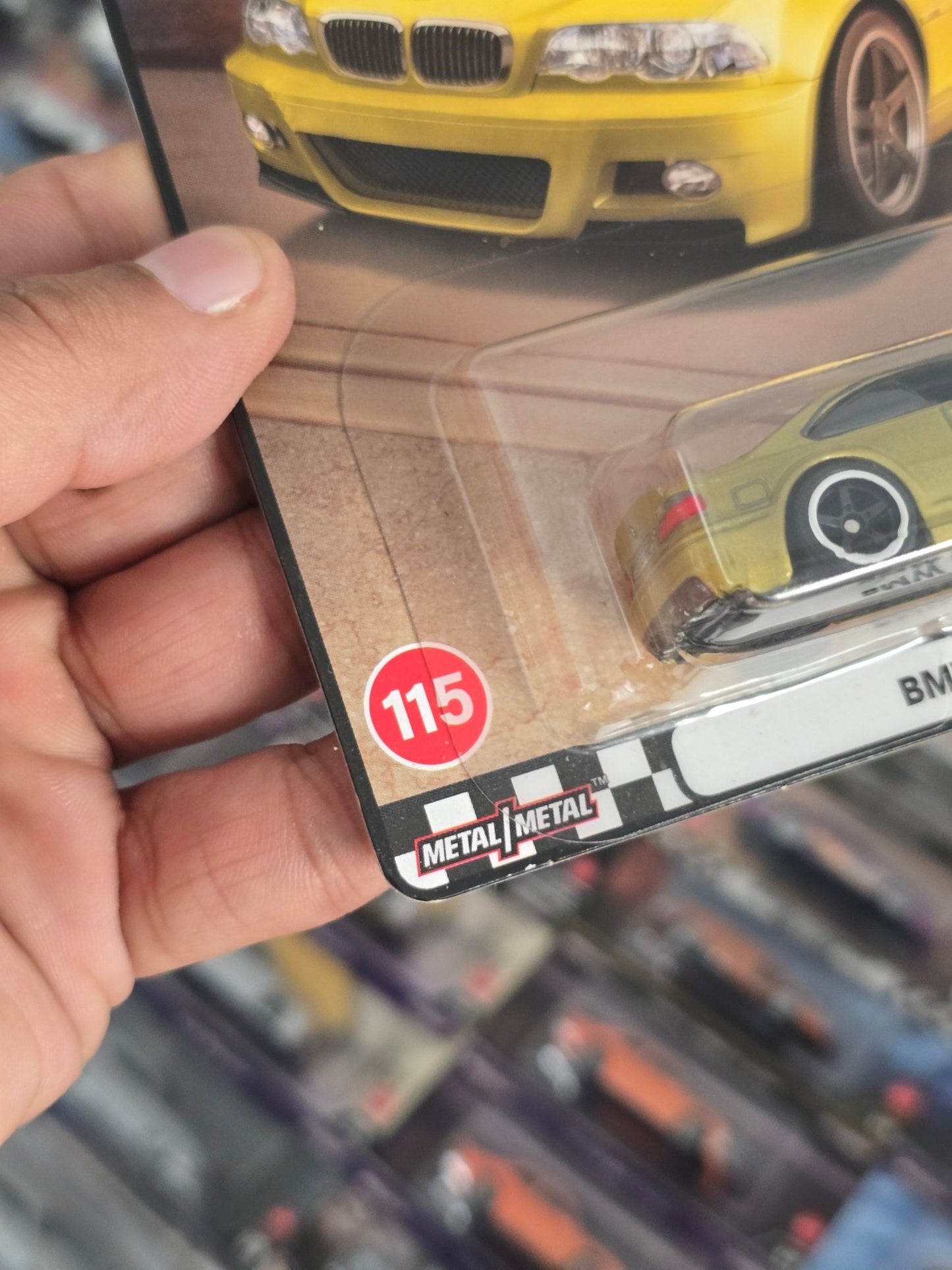 Premium Hot Wheels BMW M3 - Boulevard 115 (Imported) - Kinder Logs