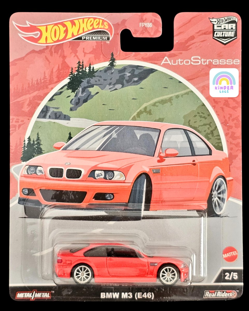 Premium Hot Wheels BMW M3 (E46) - Kinder Logs