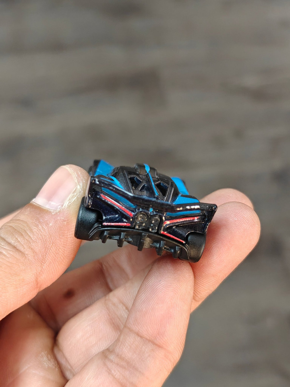Premium Hot Wheels Bugatti Bolide - Blue (Uncarded - New) - Kinder Logs