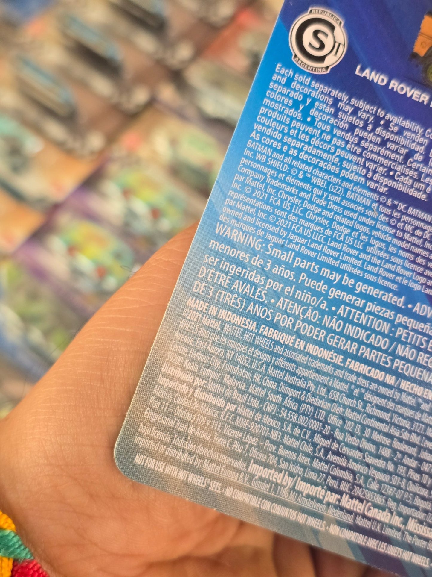 Premium Hot Wheels DC 2009 Custom Ford Transit Connect (Imported) - Kinder Logs