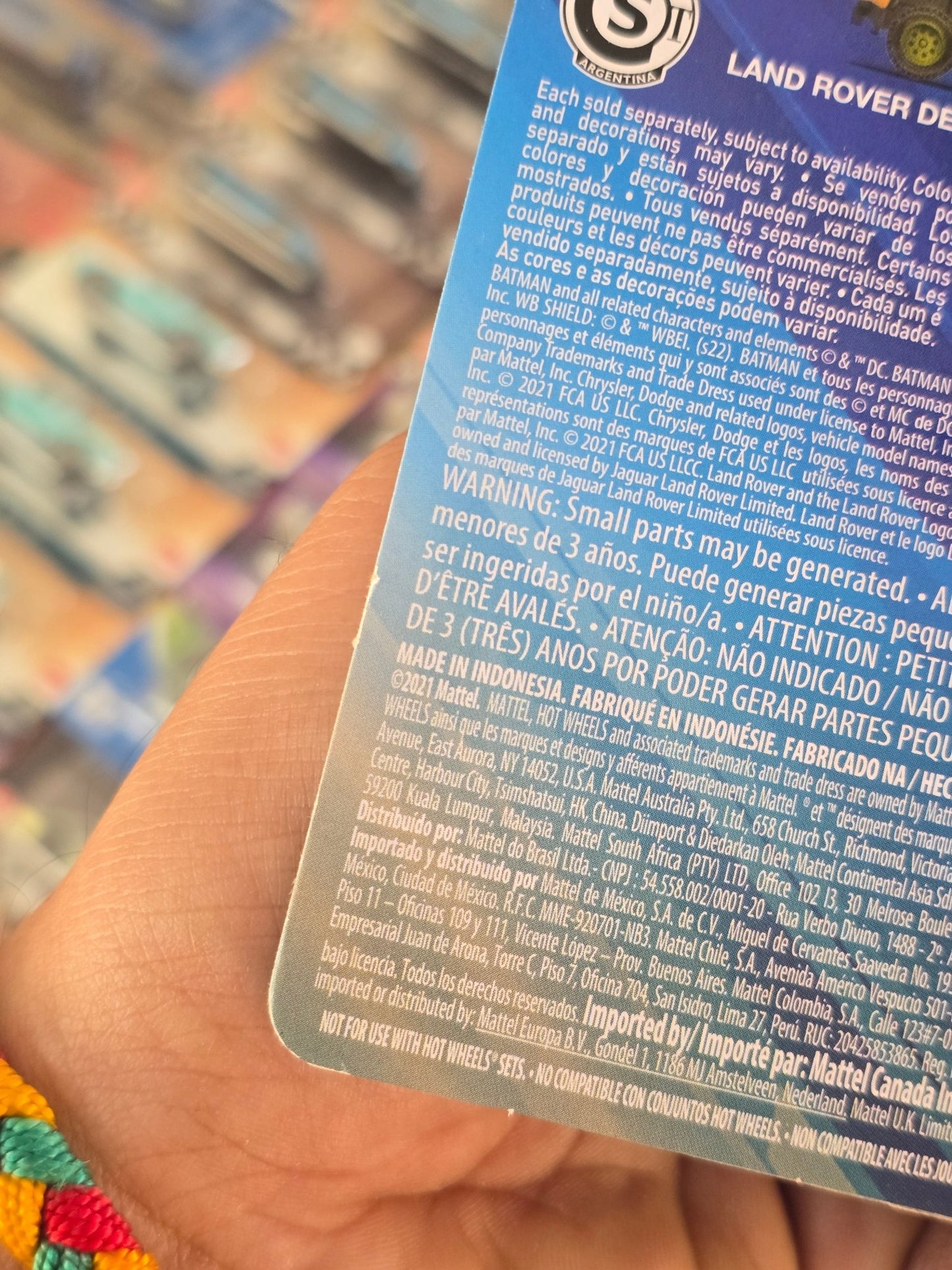 Premium Hot Wheels DC Batman Haulin' Gas (Imported) - Kinder Logs