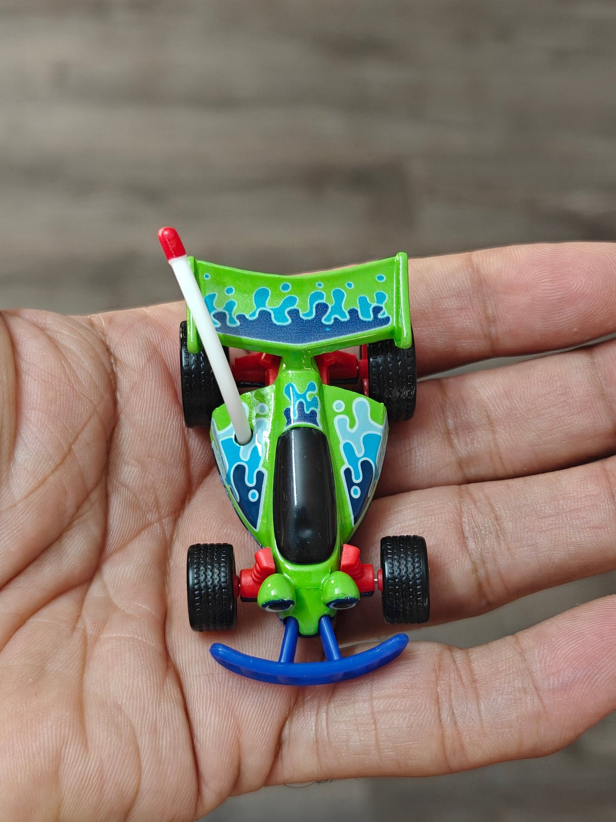 Premium Hot Wheels Disney Pixar Toy Story RC Car - Green(Uncarded - New) - Kinder Logs