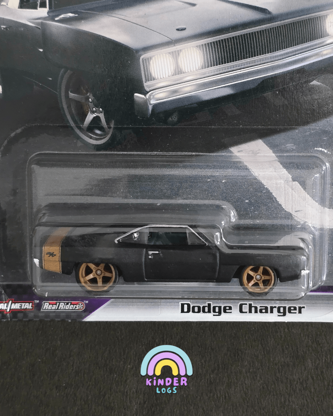 Premium Hot Wheels Dodge Charger - Fast Stars - F&F (Imported) - Kinder Logs