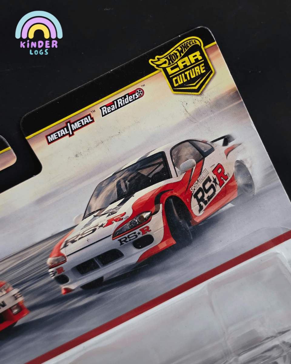 Premium Hot Wheels Duo Pack - Nissan 240SX (S14), Nissan Silvia (S15) - Kinder Logs
