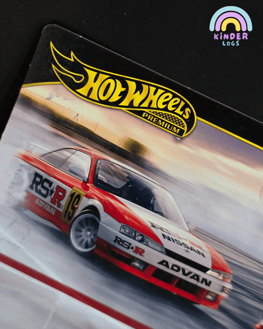 Premium Hot Wheels Duo Pack - Nissan 240SX (S14), Nissan Silvia (S15) - Kinder Logs