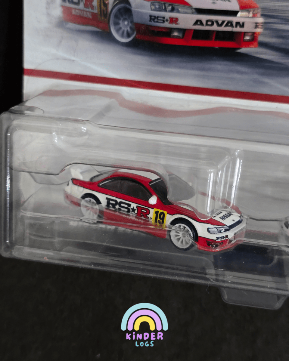 Premium Hot Wheels Duo Pack - Nissan 240SX (S14), Nissan Silvia (S15) - Kinder Logs