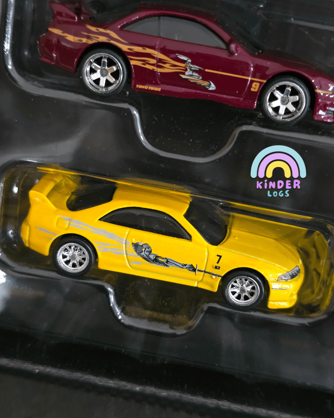 Premium Hot Wheels Fast & Furious 5 Cars Pack (Imported) - Kinder Logs