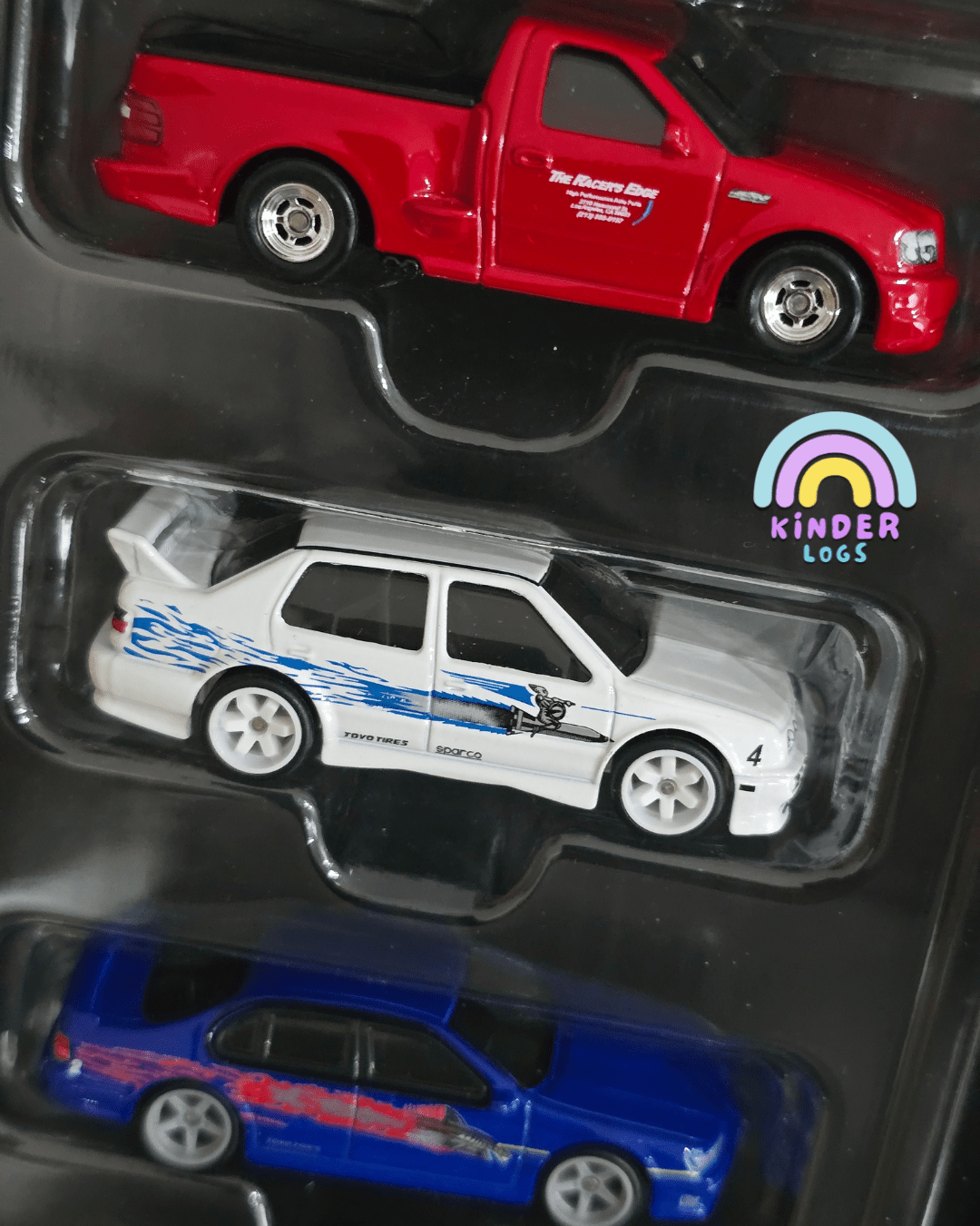 Premium Hot Wheels Fast & Furious 5 Cars Pack (Imported) - Kinder Logs