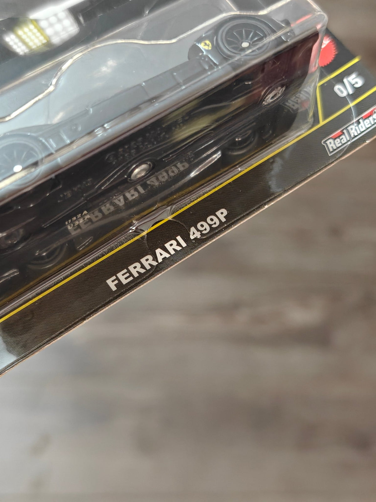 Premium Hot Wheels Ferrari 499P - CHASE 0/5 (Imported) - Kinder Logs