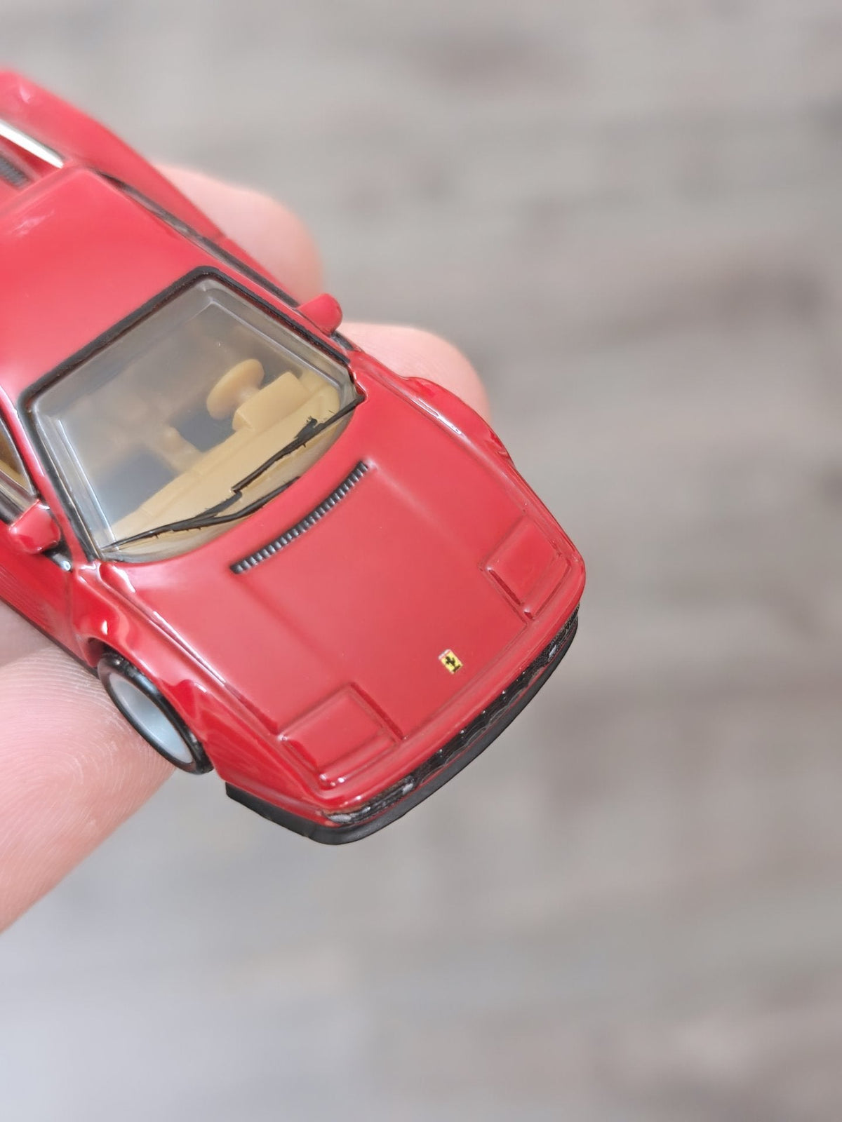 Premium Hot Wheels Ferrari Testarossa - Red (Uncarded - New) - Kinder Logs