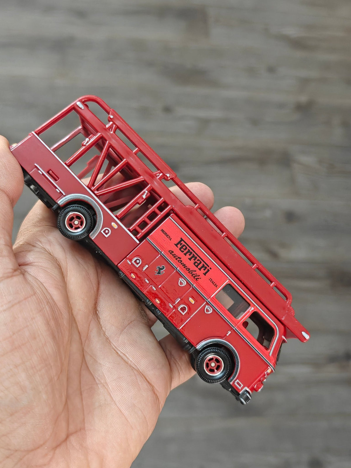 Premium Hot Wheels Fiat 642 RN2 Bartoletti Truck - Red (Uncarded - New) - Kinder Logs