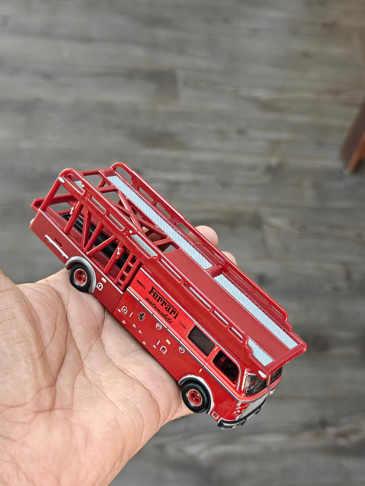 Premium Hot Wheels Fiat 642 RN2 Bartoletti Truck - Red (Uncarded - New) - Kinder Logs