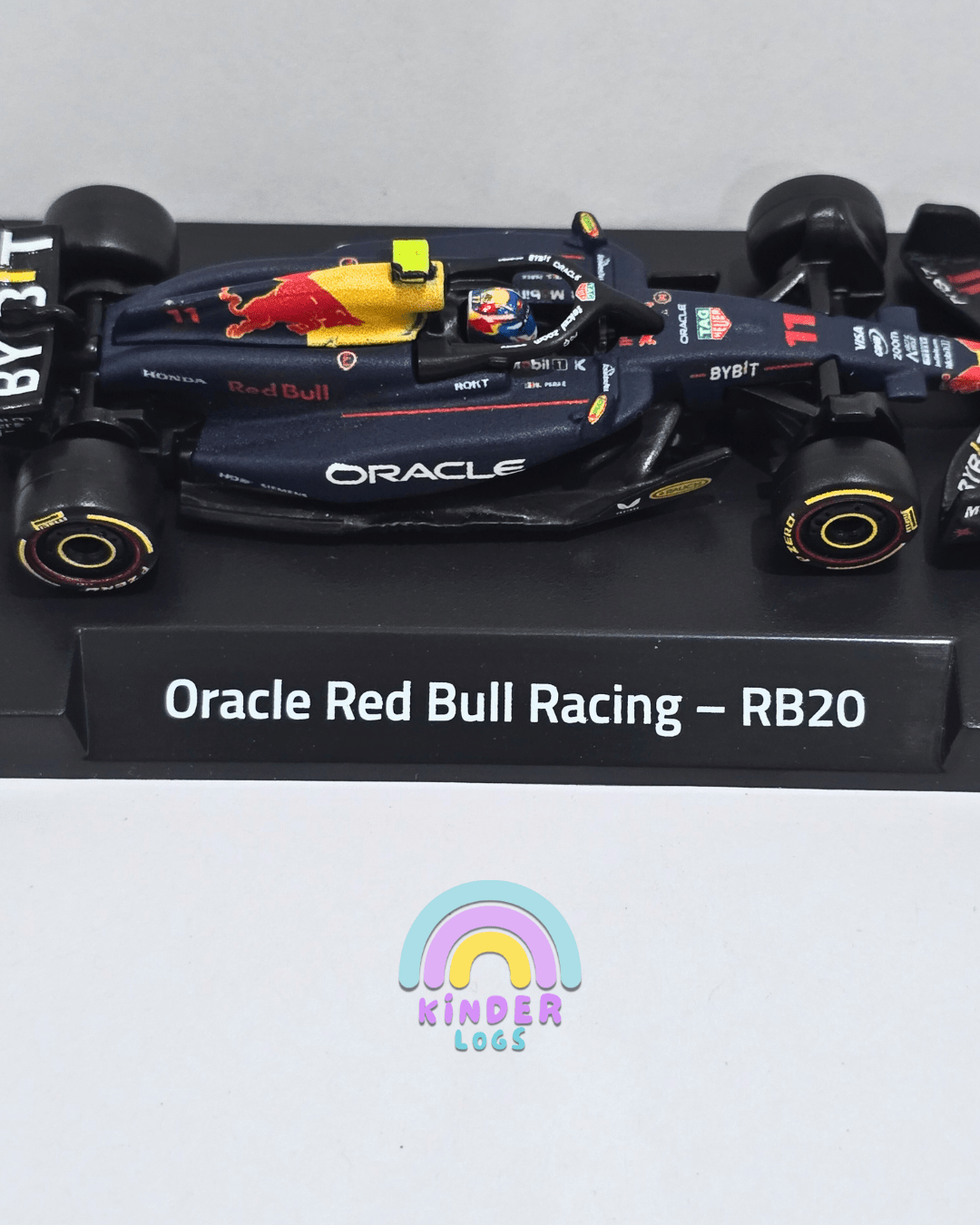 Premium Hot Wheels Formula 1 Oracle Red Bull Racing - RB20 (11) - Kinder Logs