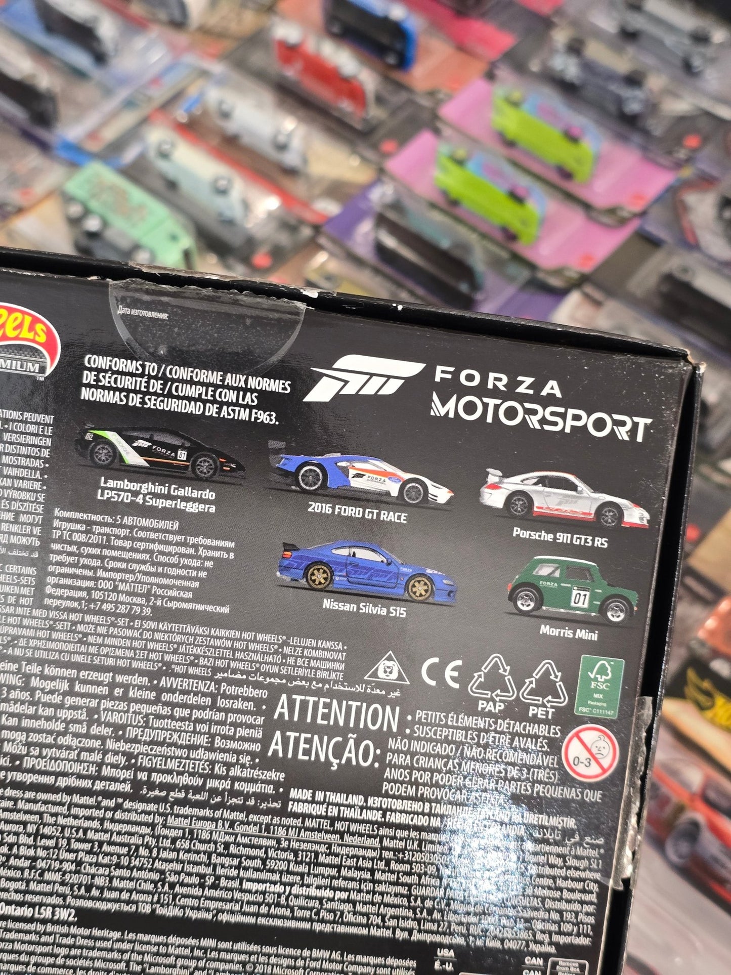 Premium Hot Wheels Forza Motorsport 5 - Car Pack (Imported) - Kinder Logs