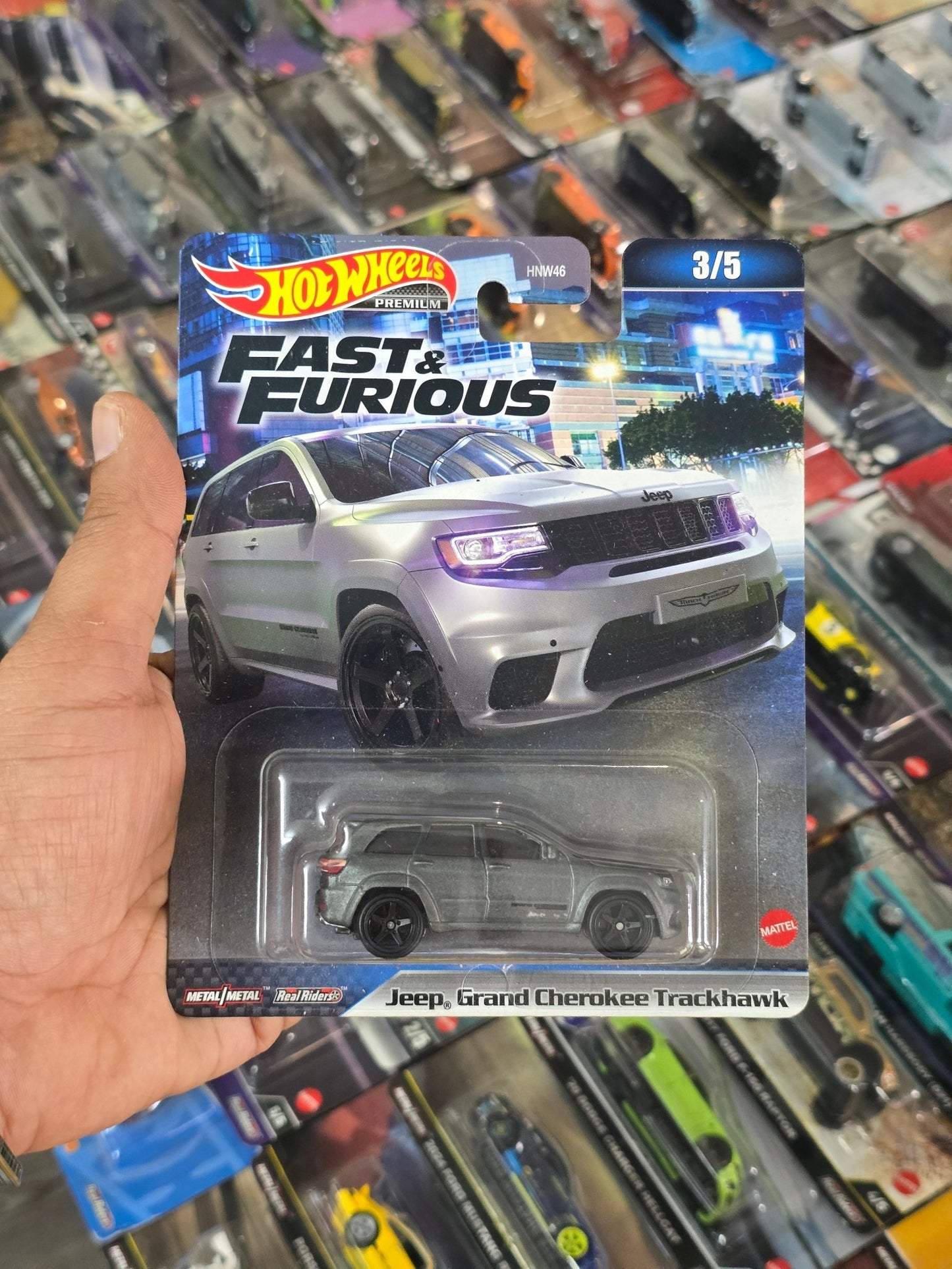 Premium Hot Wheels Jeep Grand Cherokee Trackhawk (Imported) - Kinder Logs