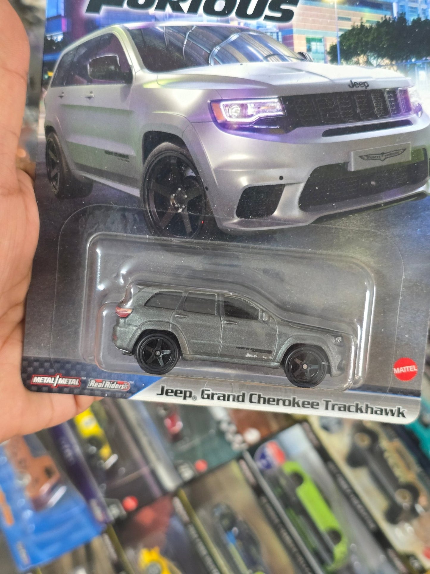 Premium Hot Wheels Jeep Grand Cherokee Trackhawk (Imported) - Kinder Logs