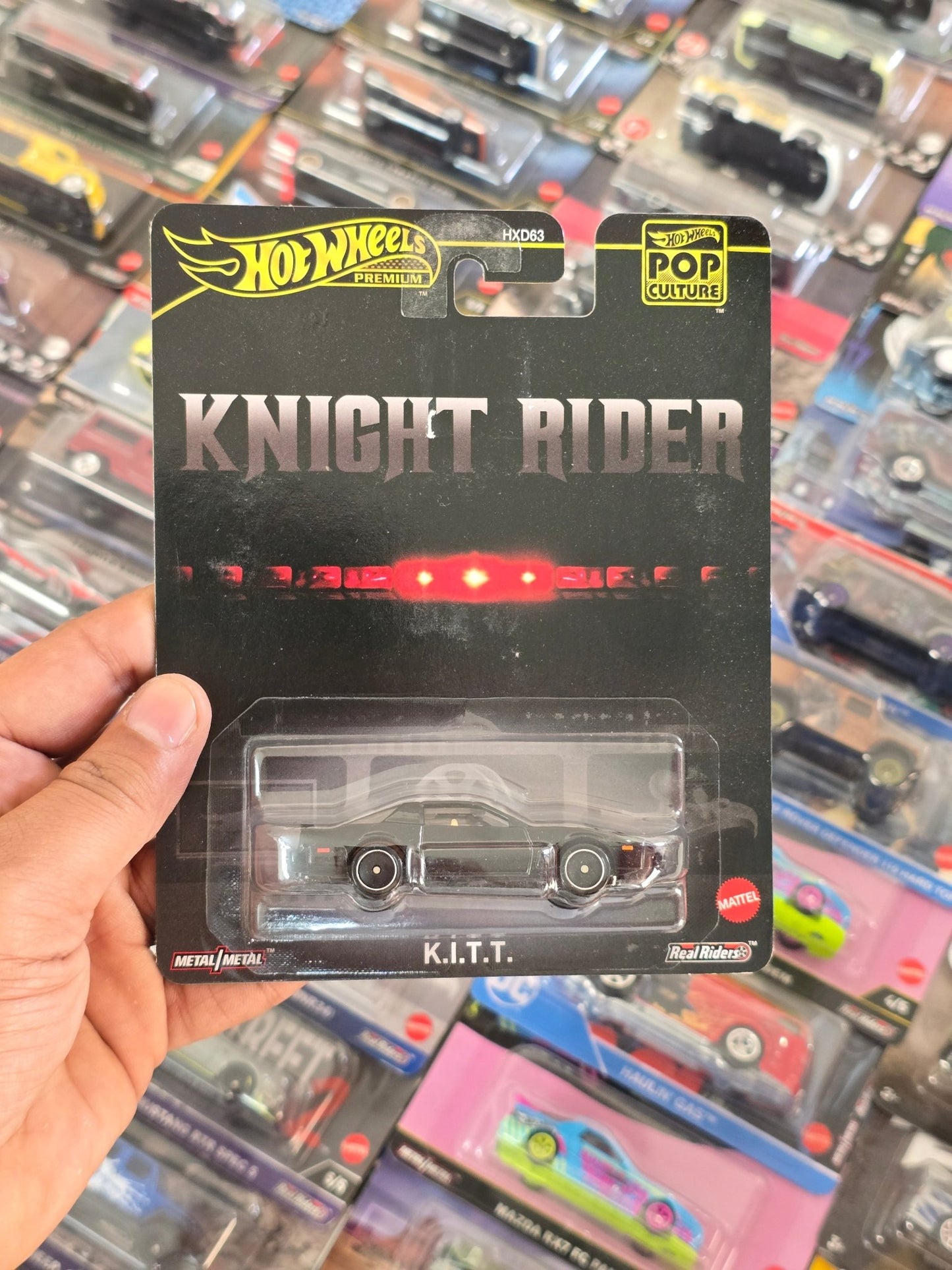 Premium Hot Wheels K.I.T.T Knight Rider (Imported) - Kinder Logs