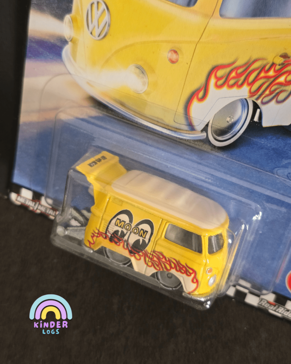 Premium Hot Wheels Kool Kombi Moon Eyes Edition - Kinder Logs