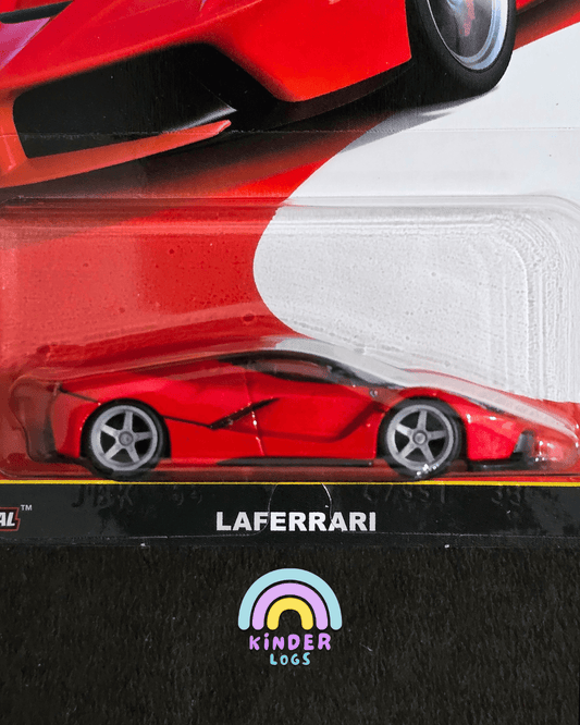 Premium Hot Wheels LaFerrari - Euro Speed (Imported) - Kinder Logs