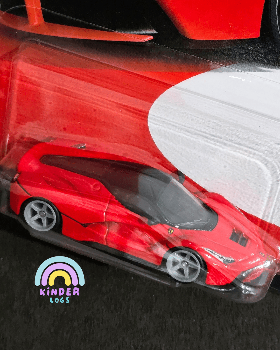 Premium Hot Wheels LaFerrari - Euro Speed (Imported) - Kinder Logs