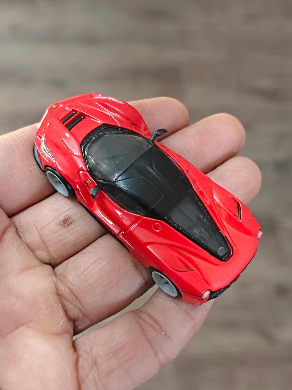 Premium Hot Wheels LaFerrari - Red (Uncarded - New) - Kinder Logs