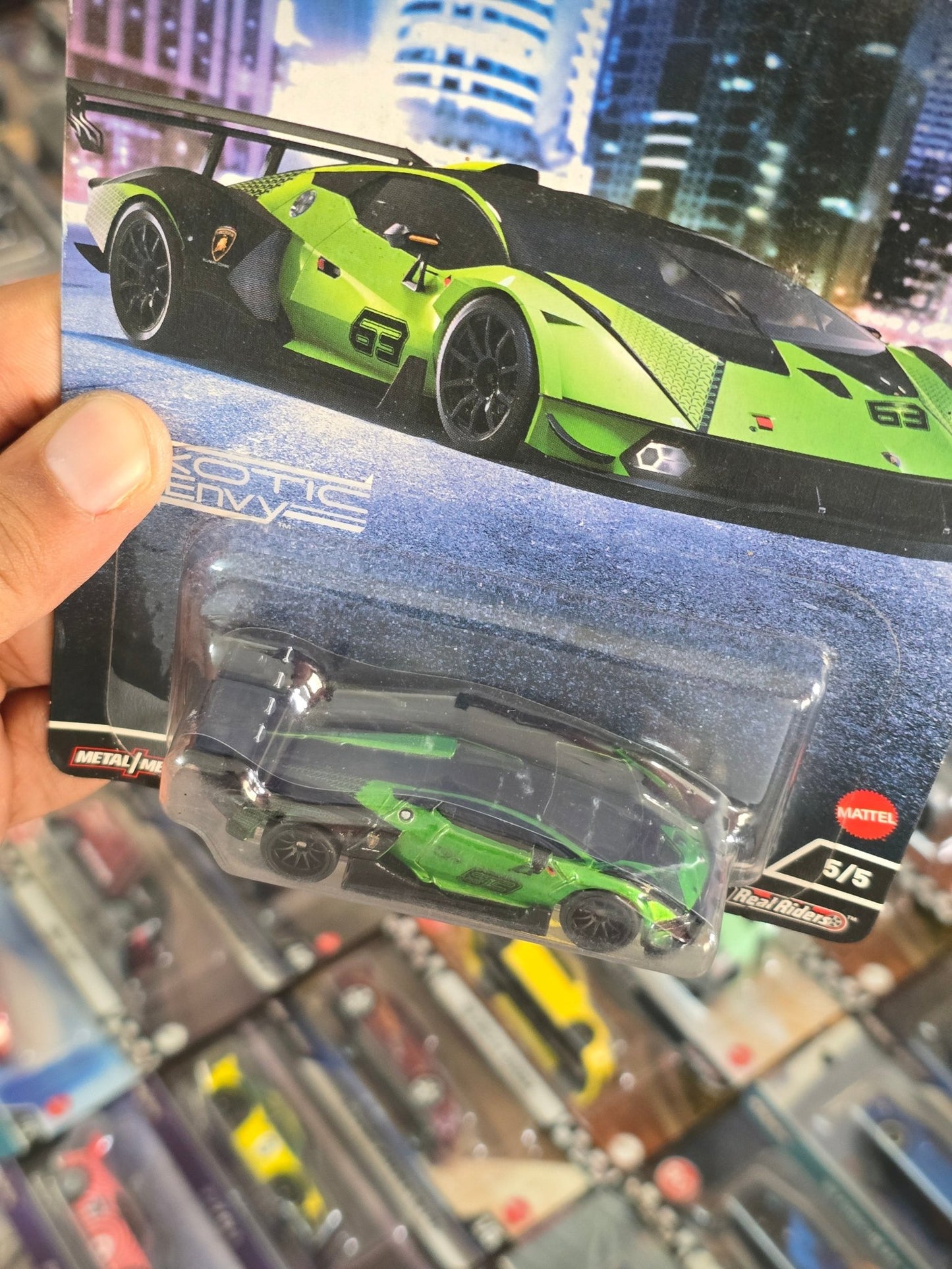 Premium Hot Wheels Lamborghini Essenza SCV12 (Exotic Envy) - Kinder Logs