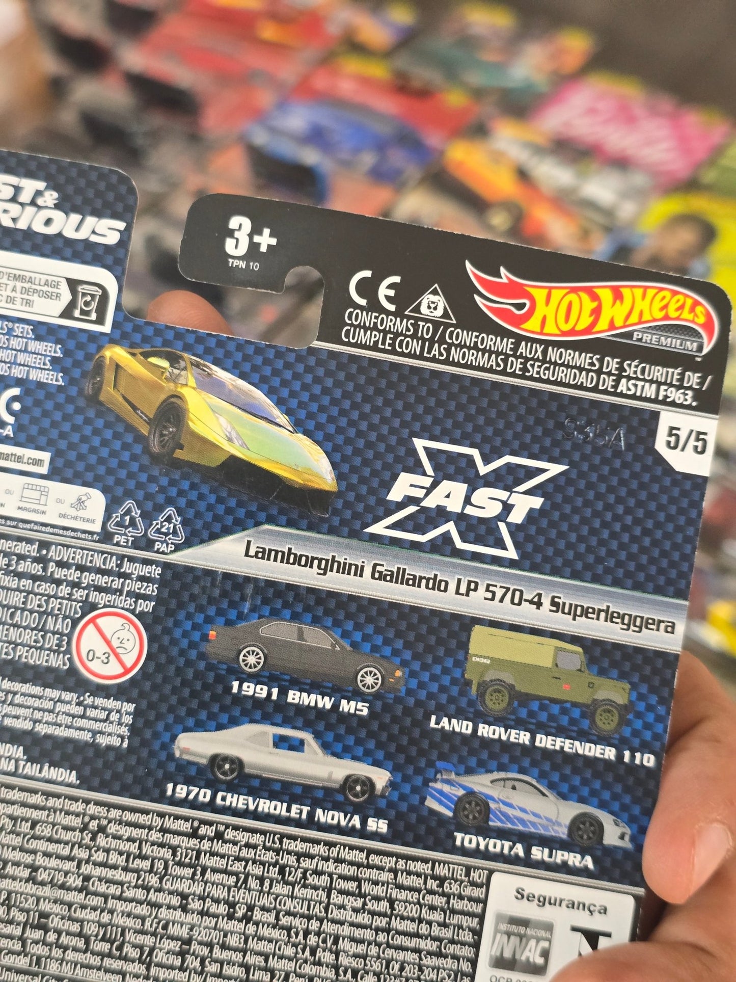 Premium Hot Wheels Lamborghini Gallardo LP 570 - 4 Superleggera (Fast And Furious) - Kinder Logs