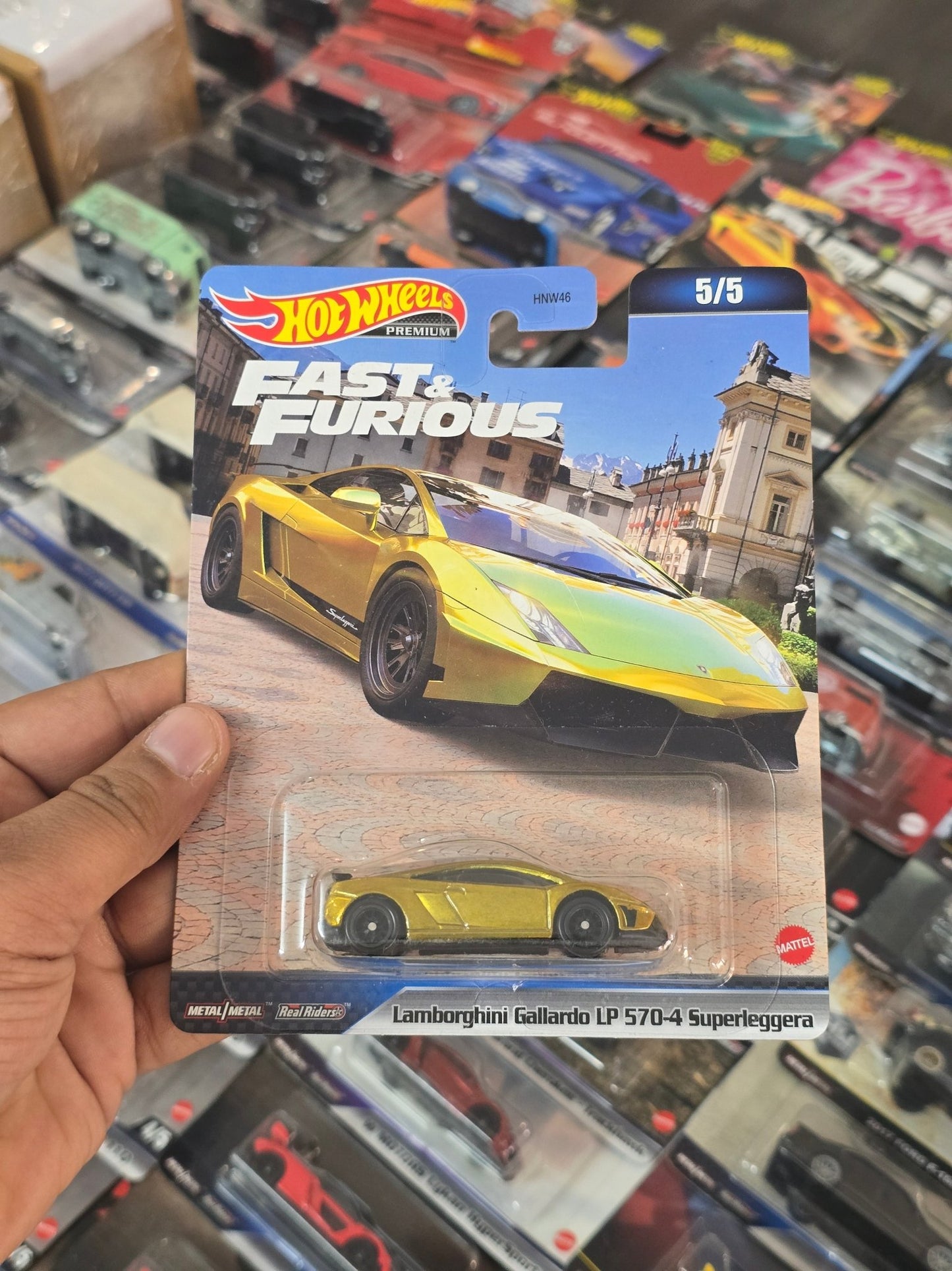 Premium Hot Wheels Lamborghini Gallardo LP 570 - 4 Superleggera (Fast And Furious) - Kinder Logs
