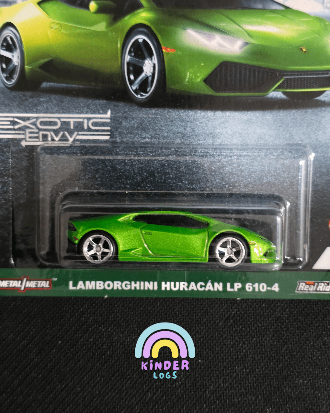 Premium Hot Wheels Lamborghini Huracan LP 610 - 4 (Imported) - Kinder Logs