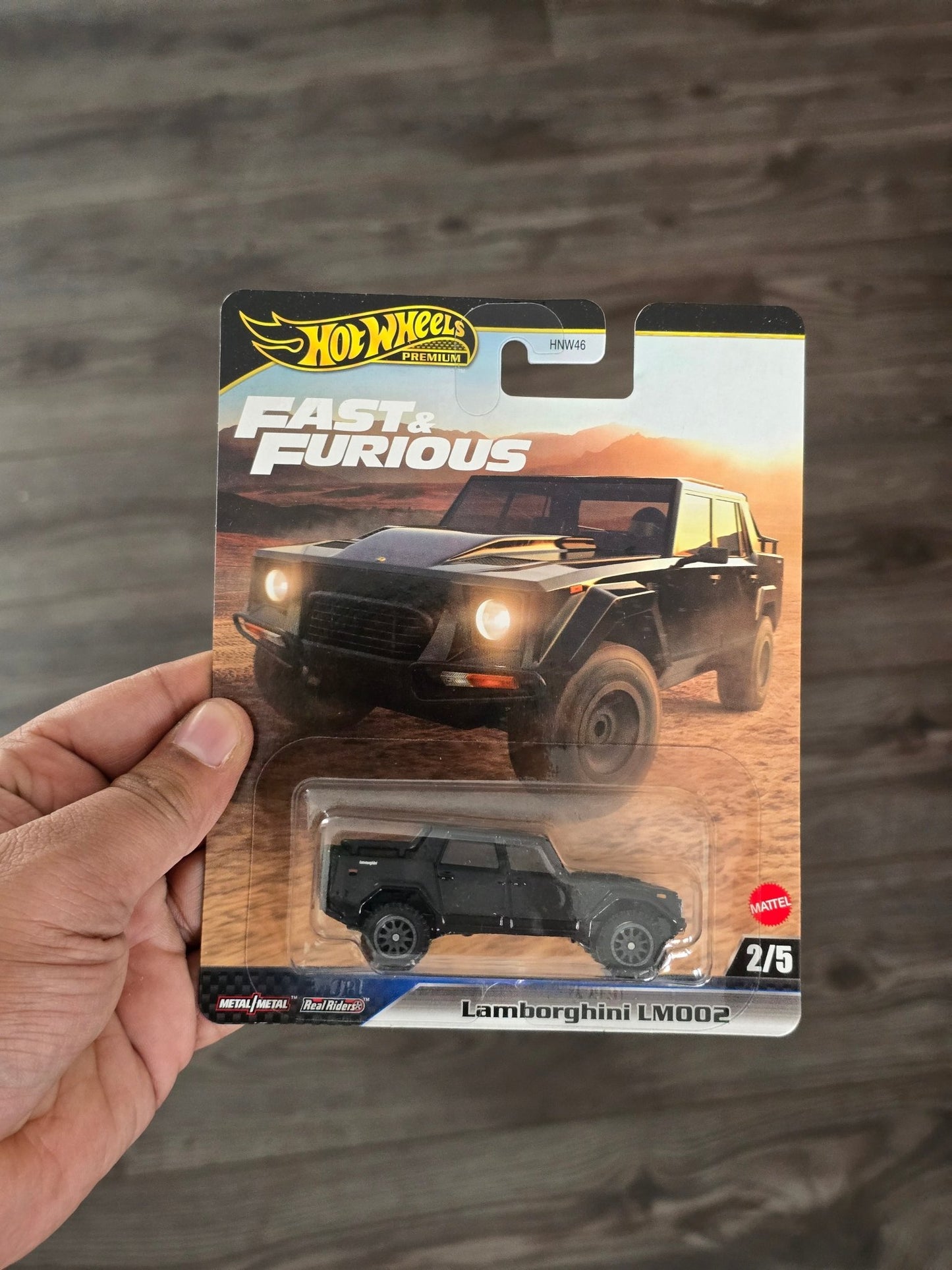 Premium Hot Wheels Lamborghini LM002 - Fast & Furious - Kinder Logs