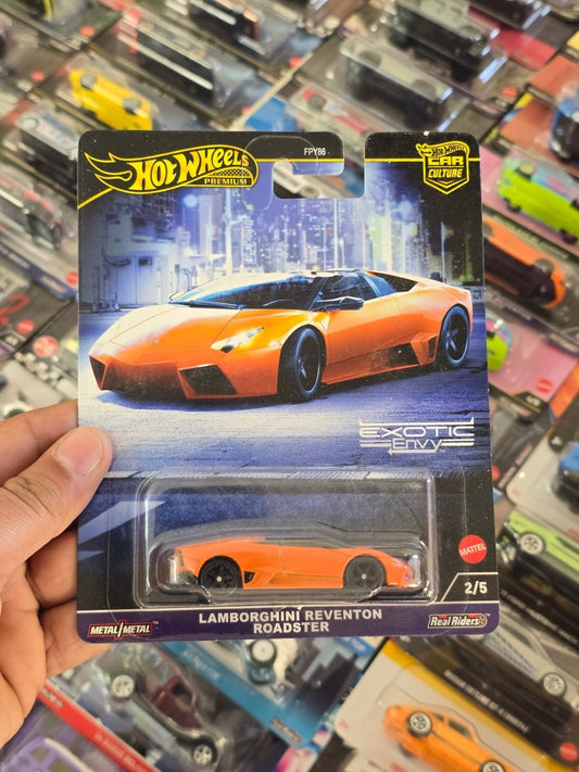 Premium Hot Wheels Lamborghini Reventon Roadster - Exotic Envy (Imported) - Kinder Logs