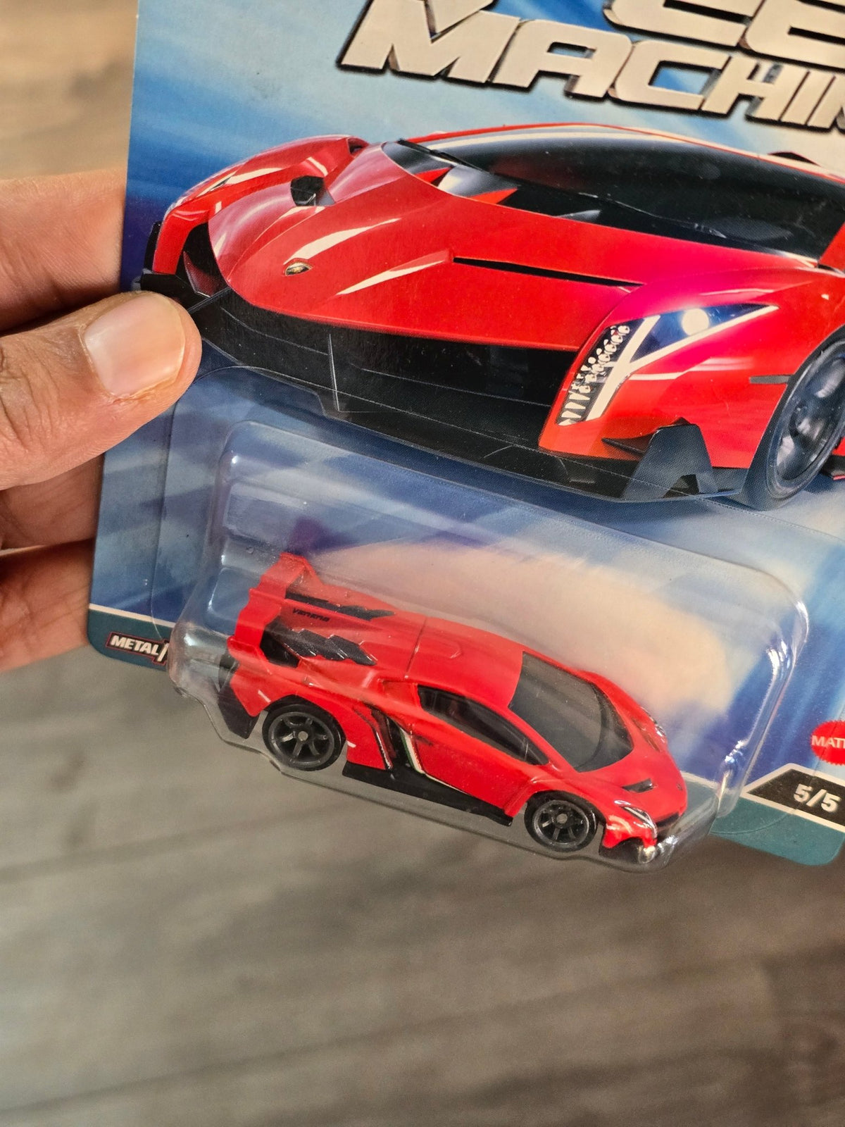 Premium Hot Wheels Lamborghini Veneno - Speed Machines (Imported) - Kinder Logs