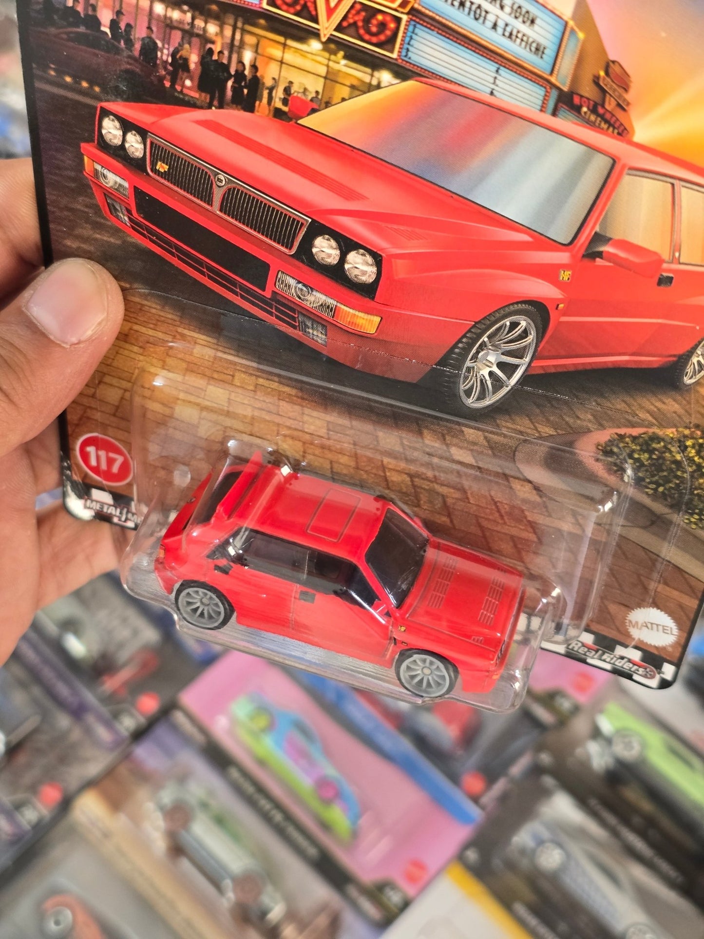 Premium Hot Wheels Lancia Delta Integrale - Boulevard 117 - Kinder Logs