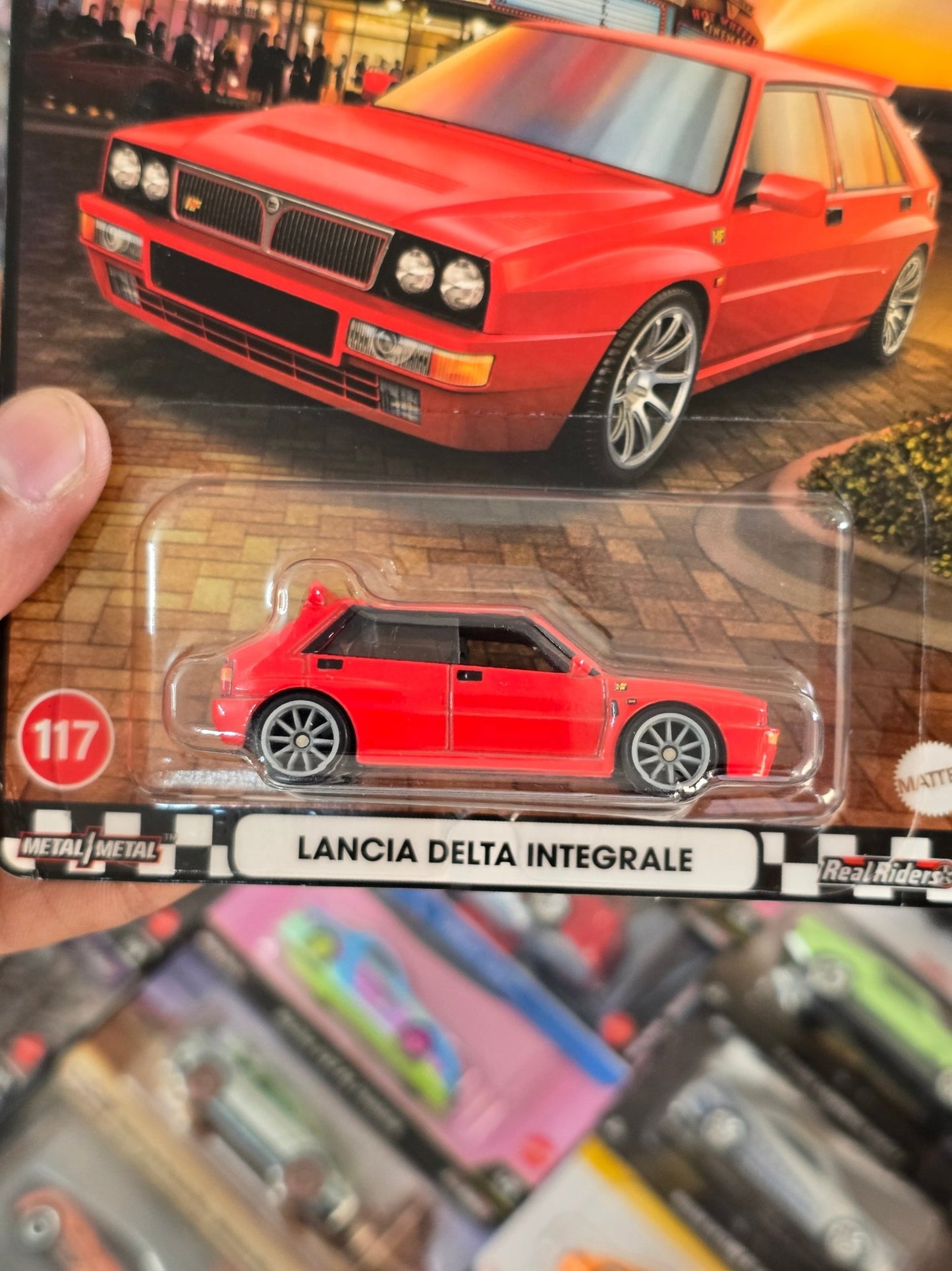 Premium Hot Wheels Lancia Delta Integrale - Boulevard 117 - Kinder Logs