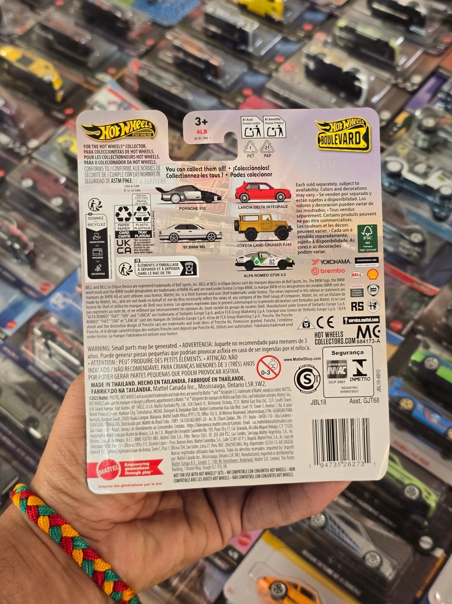 Premium Hot Wheels Lancia Delta Integrale - Boulevard 117 - Kinder Logs