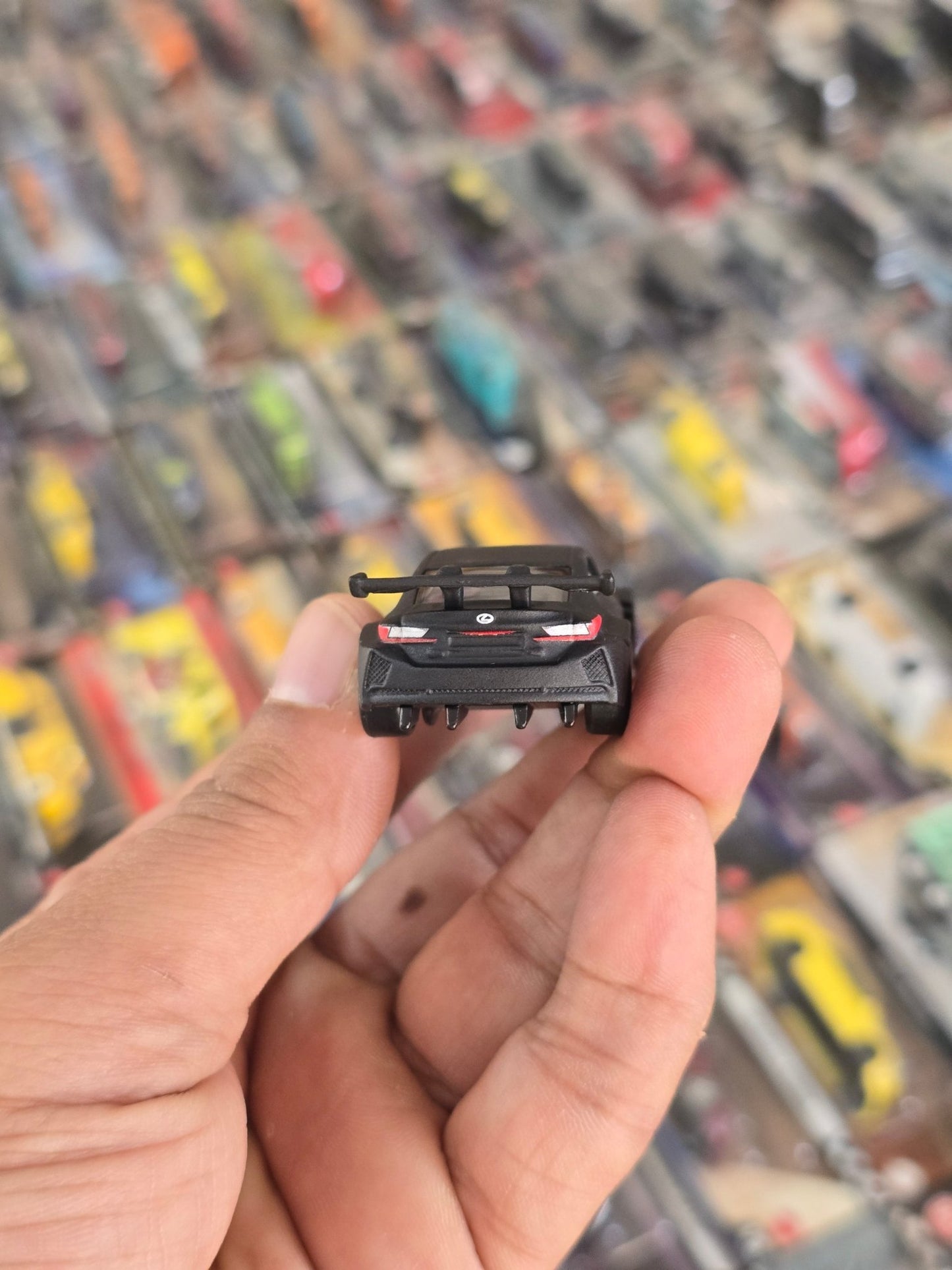 Premium Hot Wheels Lexus RC F GT3 - Matte Black (Uncarded) - Kinder Logs