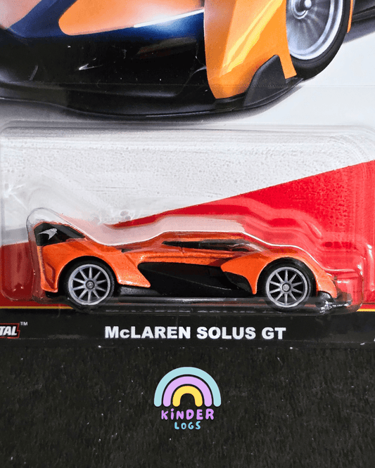 Premium Hot Wheels McLaren Solus GT - Euro Speed (Imported) - Kinder Logs