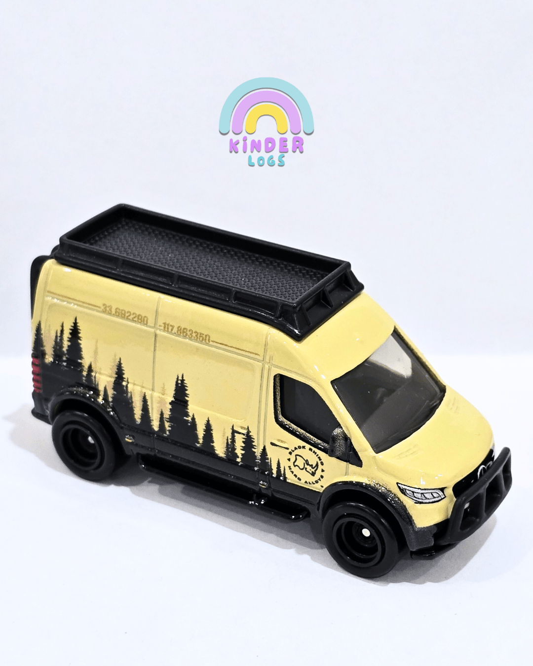 Premium Hot Wheels Mercedes - Benz Sprinter Tourer (Uncarded) - Kinder Logs