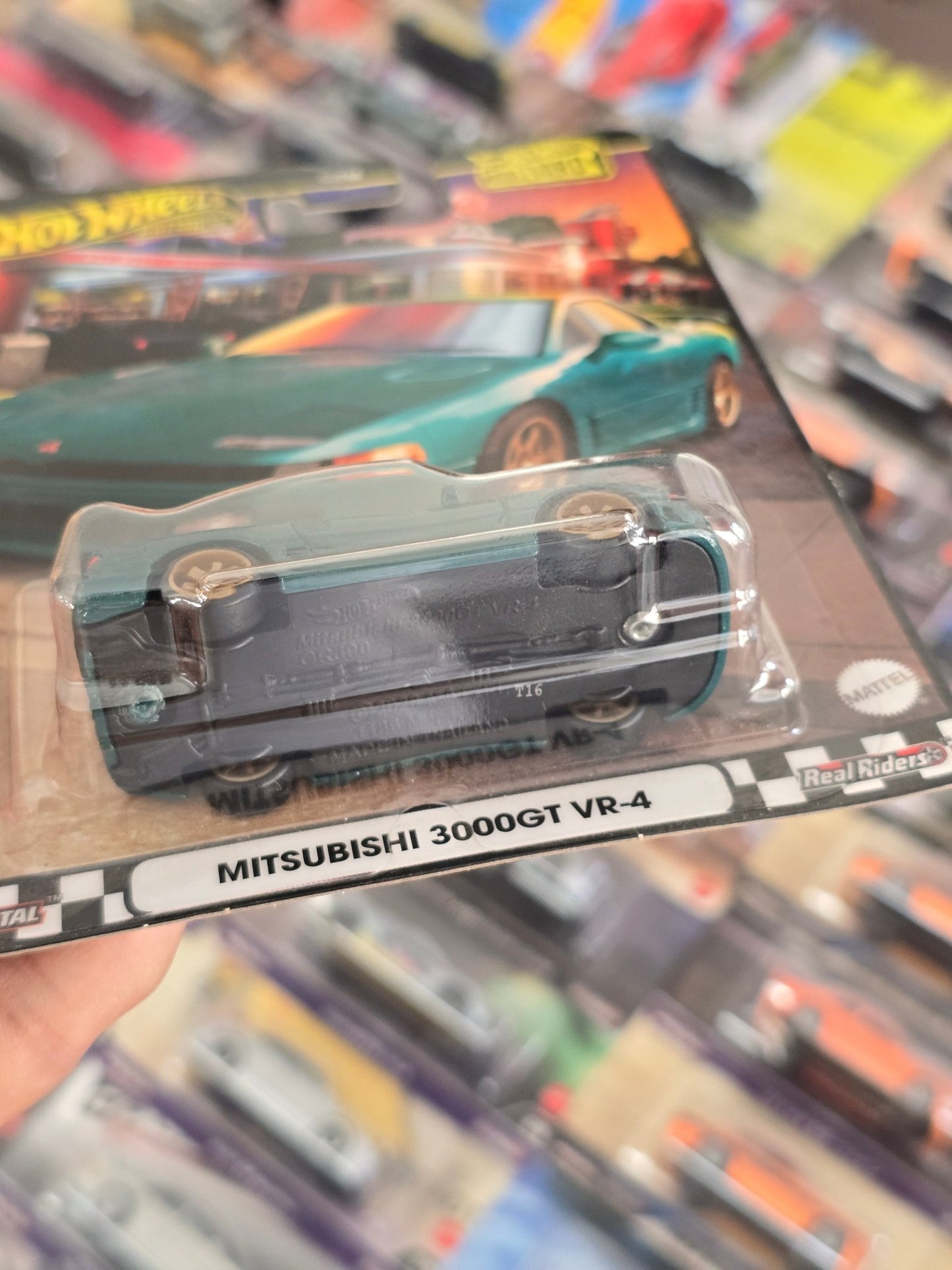 Premium Hot Wheels Mitsubishi 3000GT VR - 4 - Boulevard 98 (Imported) - Kinder Logs